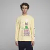 PUMA x MARTÍ SAWE Longsleeve Krem Erkek Sweatshirt