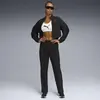 Puma W FASHION JACKET Siyah Kadın Fermuarlı Ceket