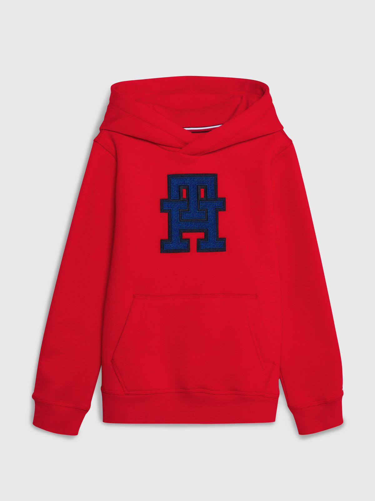 Tommy Hilfiger U MONOGRAM NY HOODIE Erkek Kırmızı Hoodie