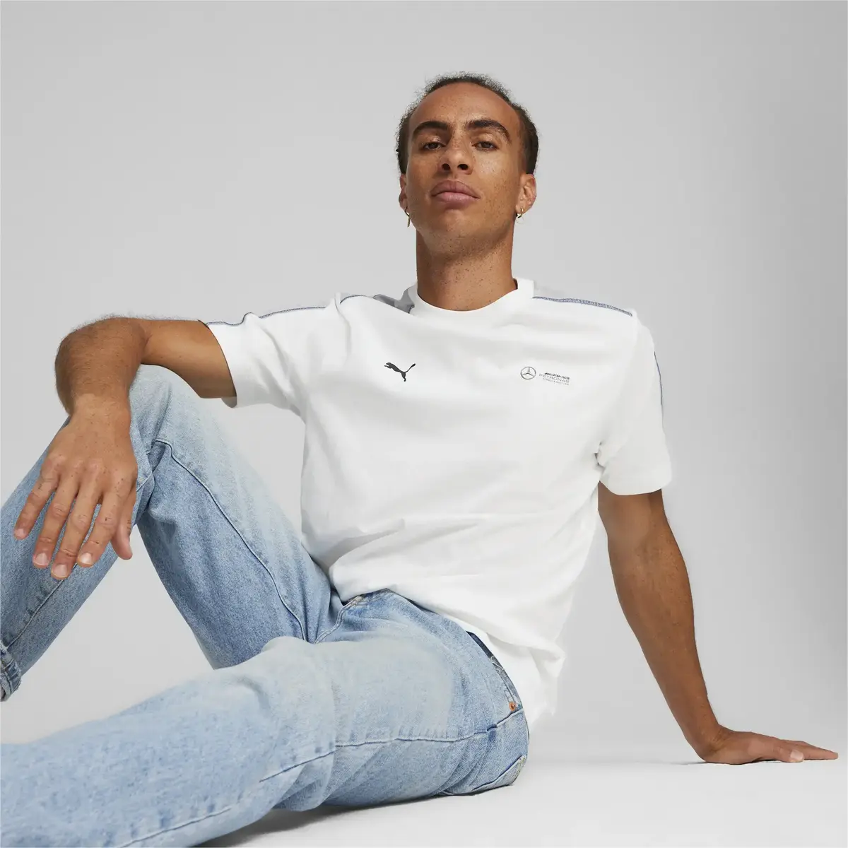 Puma MAPF1 MT7 Tee Beyaz Erkek T-Shirt