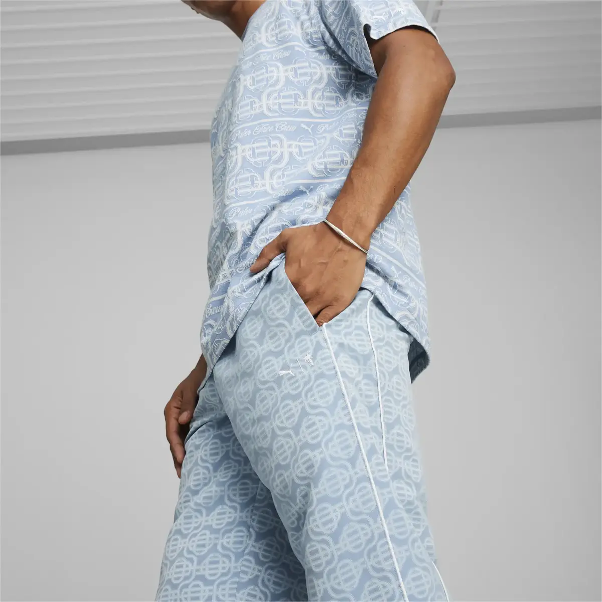 Puma X PTC T7 AOP Pants WV Mavi Erkek Eşofman Altı