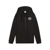 PUMA CLASS Full-Zip Hoodie Siyah Kadın Fermuarlı Ceket