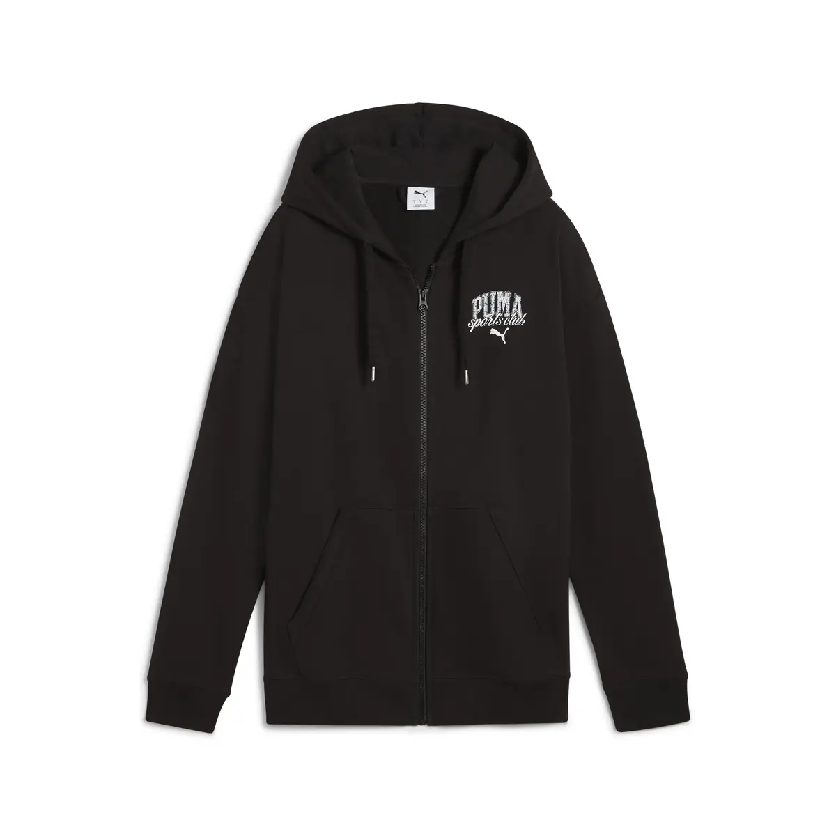 PUMA CLASS Full-Zip Hoodie Siyah Kadın Fermuarlı Ceket