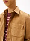 Tommy Hilfiger CORDUROY RLX OVERSHI, 0HD Kahverengi Erkek Ceket