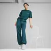 Puma DOWNTOWN Relaxed Tee Yeşil Erkek T-Shirt
