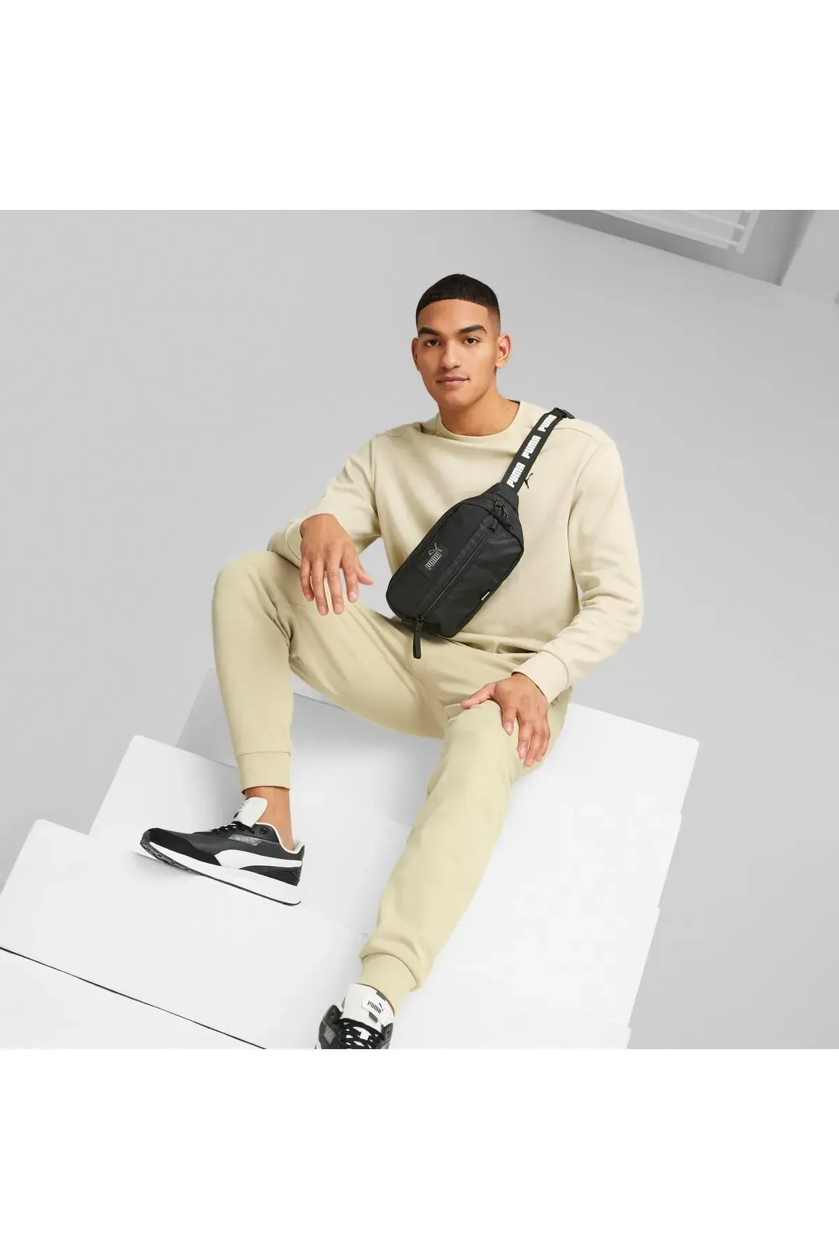 Puma EvoESS Waist Bag Siyah Erkek/Unisex Bel Çantası