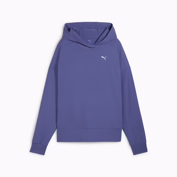 Puma CLOUDSPUN HOODIE Mavi Kadın Hoodie