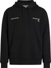 Calvin Klein HYPER REAL LANDSCAPE Erkek Siyah Hoodie