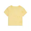 PUMA WARDROBE ESS Baby Tee Sarı Kadın Crop