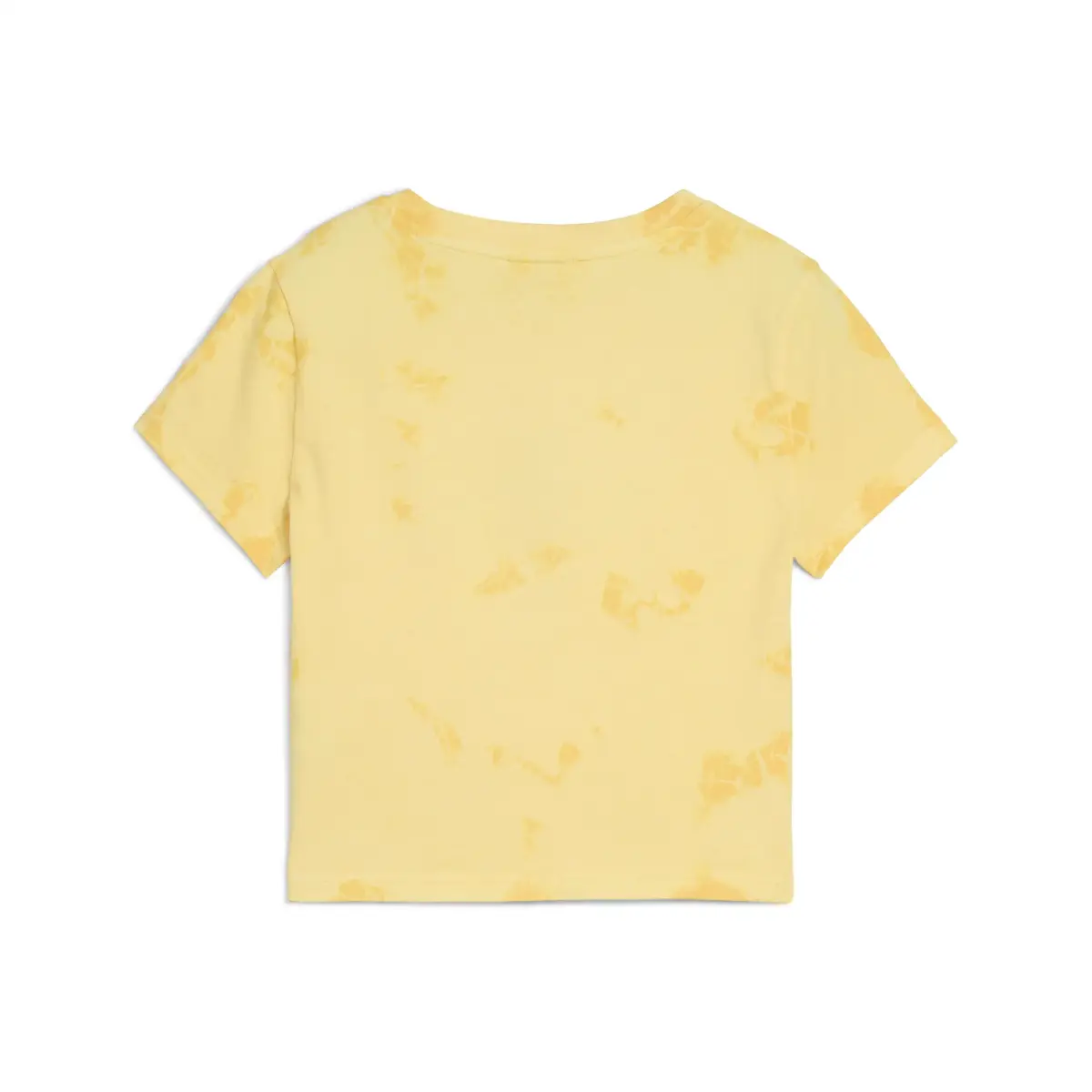 PUMA WARDROBE ESS Baby Tee Sarı Kadın Crop