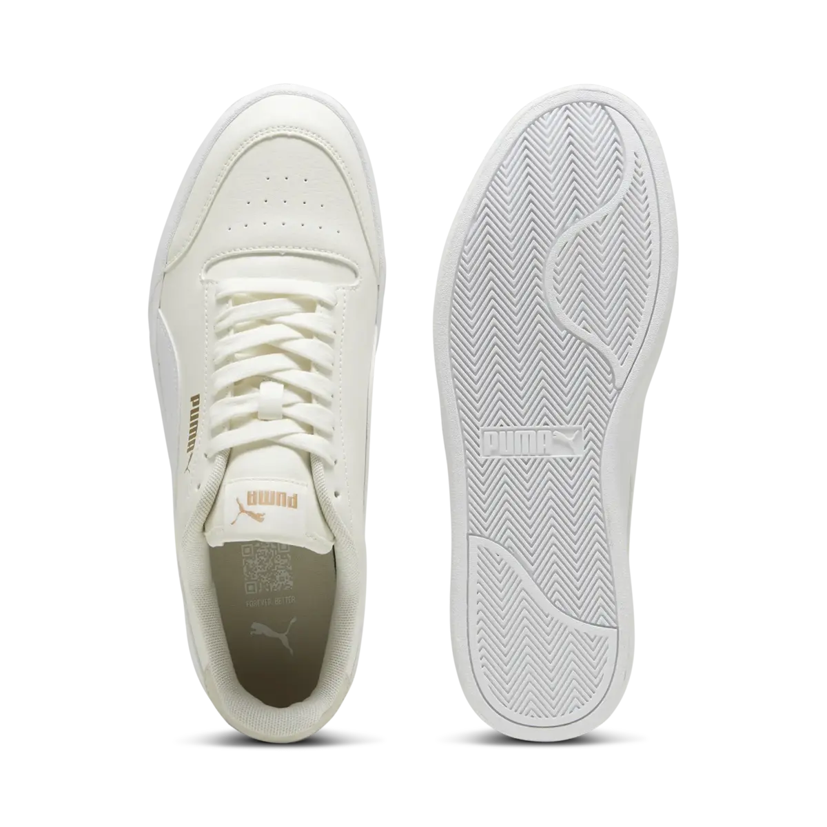 Puma Shuffle Krem Unisex Spor Ayakkabı & Sneaker