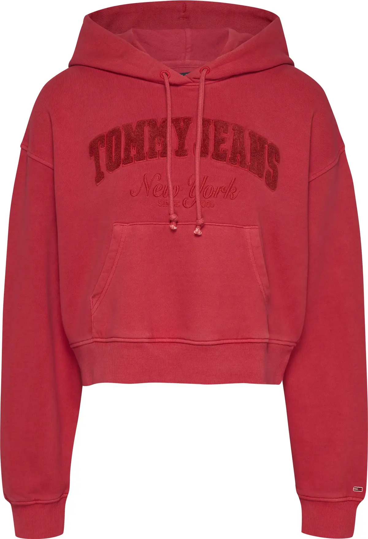 Tommy Hilfiger TJW BOXY CRP GMD VAR, XME Kırmızı Kadın Sweatshirt