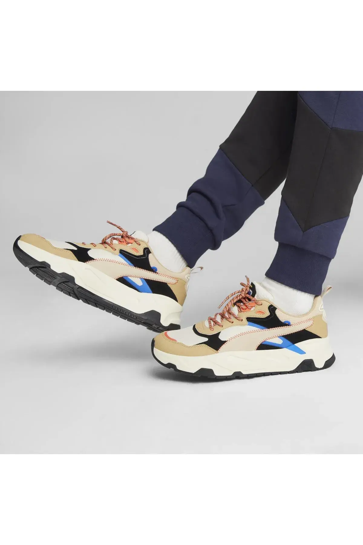 Puma Trinity Open Road Kırık Beyaz Erkek Günlük Spor Ayakkabı