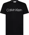 Calvin Klein COTTON FRONT LOGO T- Erkek Siyah T-Shirt