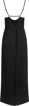 Calvin Klein RECYCLED CDC MIDI SL Kadın Siyah Elbise