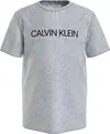 Calvin Klein INSTITUTIONAL T-SHIR Erkek Gri T-Shirt