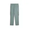 PUMA ESS No. 1 Logo Cargo Pants Yeşil Kadın Eşofman Altı