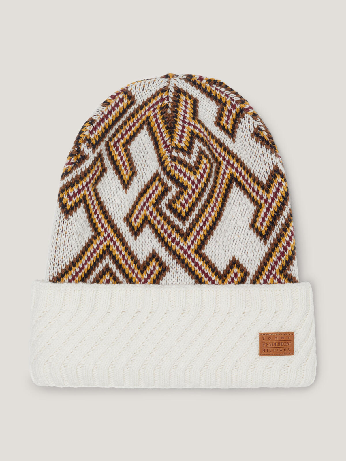 Tommy Hilfiger TH X P BEANIE Kadın Bej Bere