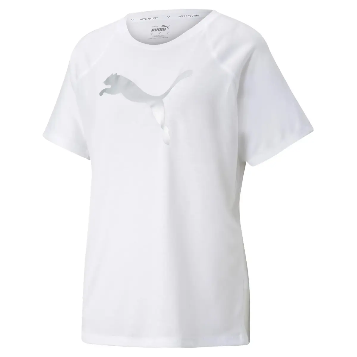 Puma Evostripe Tee Beyaz Kadın T-Shirt
