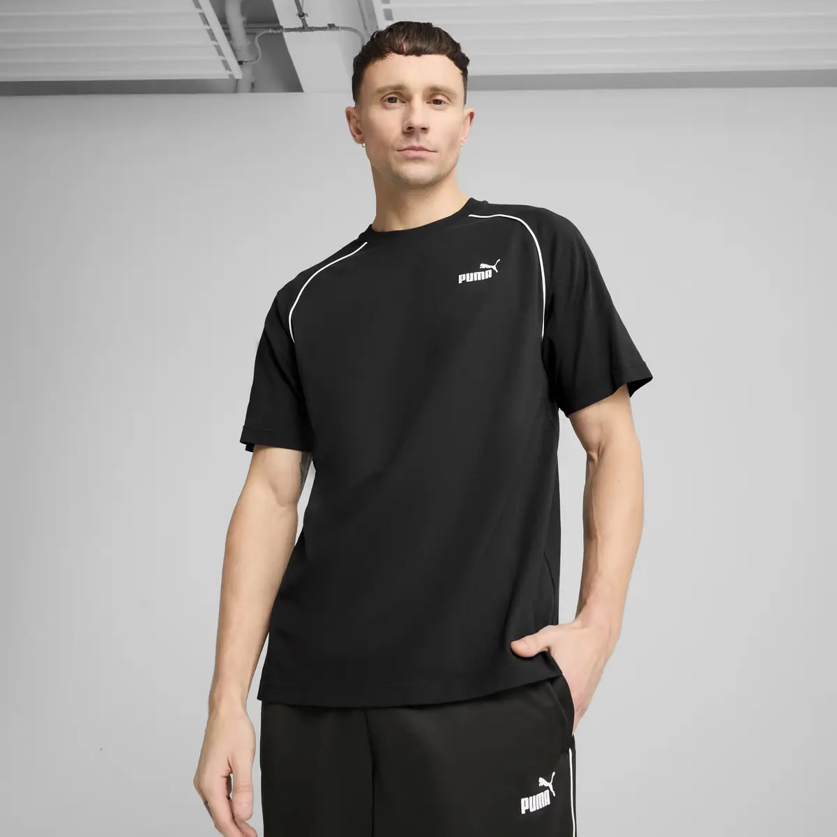 PUMA SPORT Tee Siyah Erkek T-Shirt