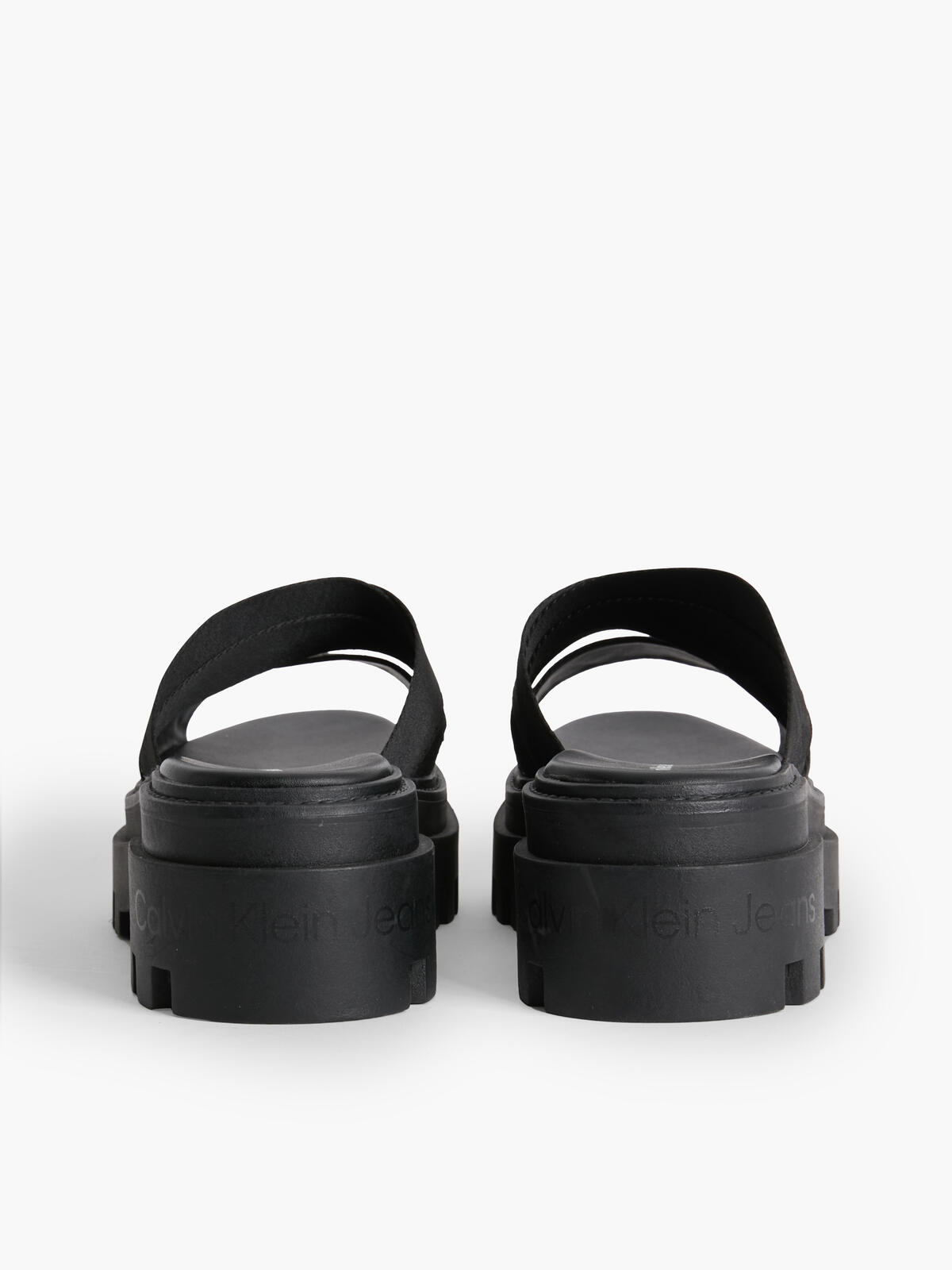 Calvin Klein TOOTHY COMBAT SANDAL Kadın Siyah Sandalet