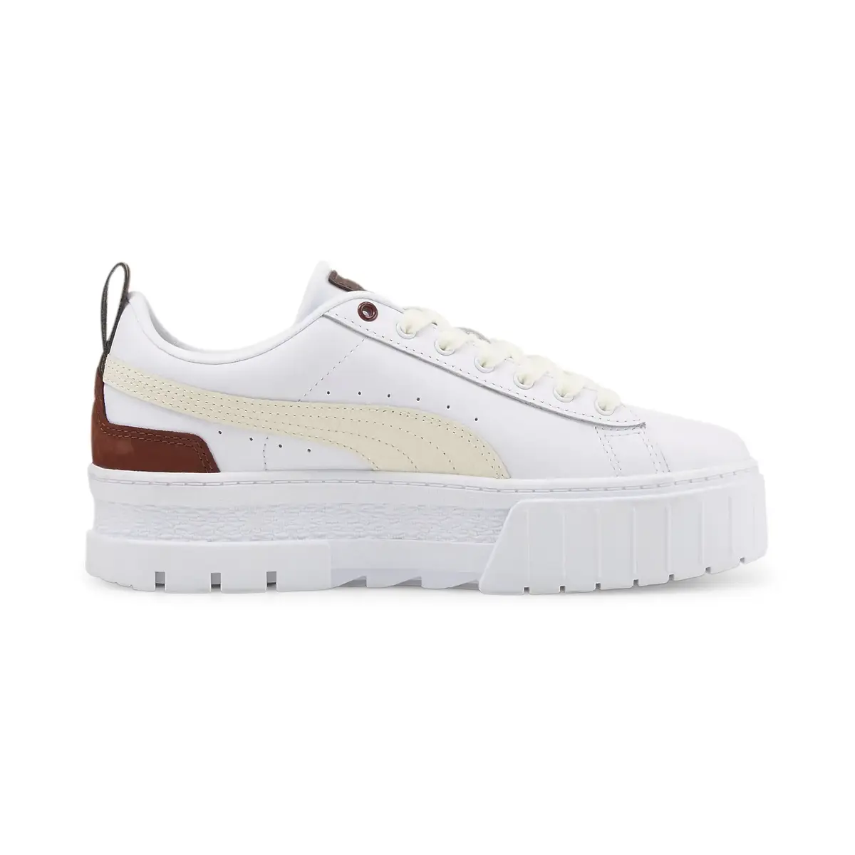 Puma Mayze Luxe Wns Beyaz Kadın Günlük Spor Ayakkabı