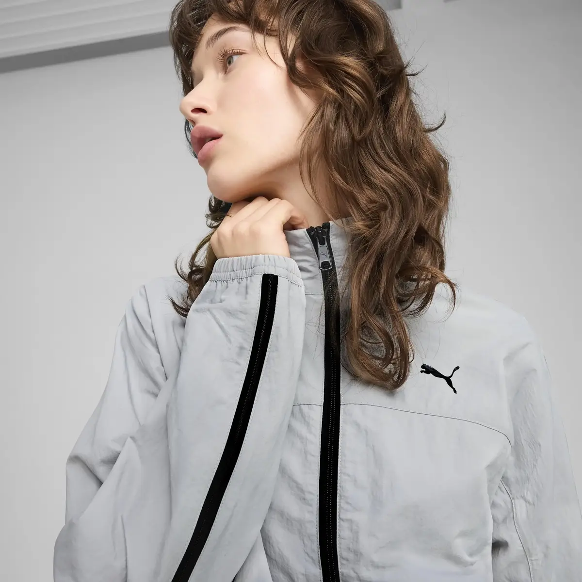 PUMA DARE TO Zip-Off Jacket Gri Kadın Ceket