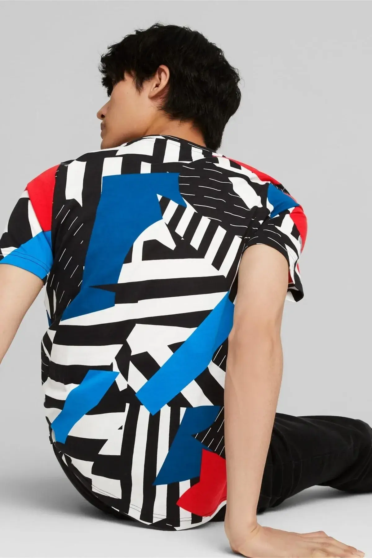 Puma Bmw Mms Aop Tee Beyaz Erkek T-Shirt