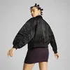 Puma Satin Bomber Jacket Siyah Kadın Ceket