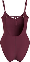 Calvin Klein ONE PIECE Kadın Bordo Mayo