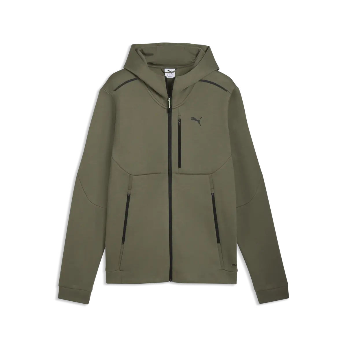 PUMA PUMATECH Full-Zip Hoodie DK Yeşil Erkek Hoodie