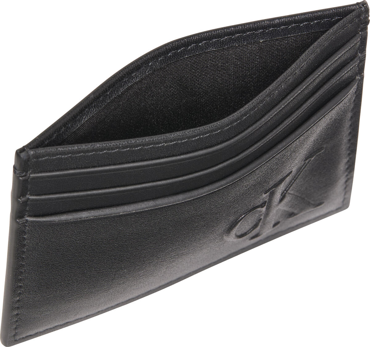Calvin Klein BOLD CK EW CARD CASE Siyah Erkek Cüzdan Calvin Klein BOLD CK EW CARD CASE Siyah Erkek Cüzdan