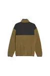 Puma CLASSICS UTILITY Polar Fleece Half-Zip Kahverengi Erkek Yarım Fermuarlı Sweatshirt