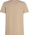 Tommy Hilfiger MONOGRAM IMD TEE, RBT Bej Erkek T-Shirt & Polo