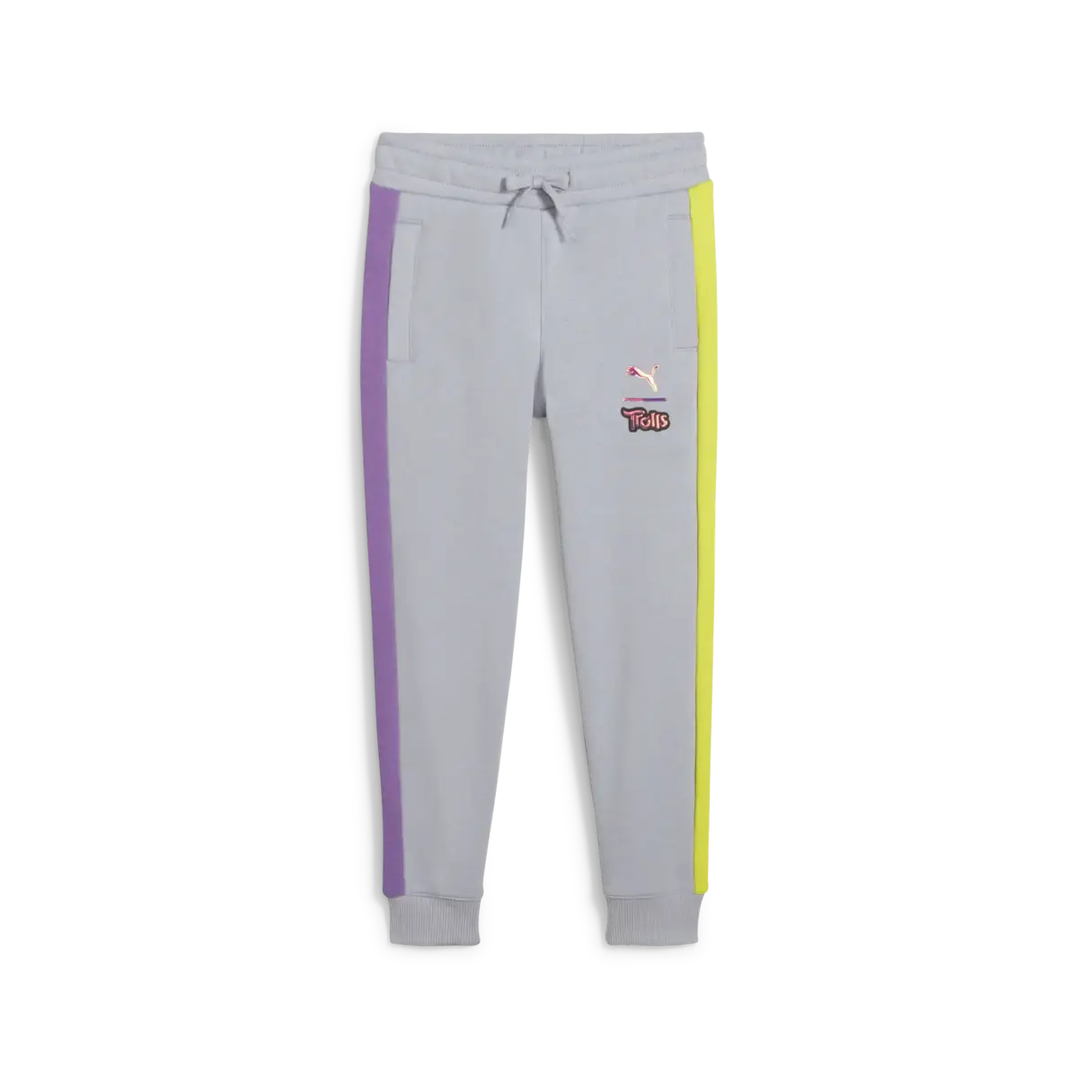 PUMA PUMA X TROLLS T7 Track Pants TR Gray Fog Gri Çocuk Eşofman Altı