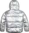 Calvin Klein 2 IN 1 METALLIC PUFF Kadın Gri Şişme Mont