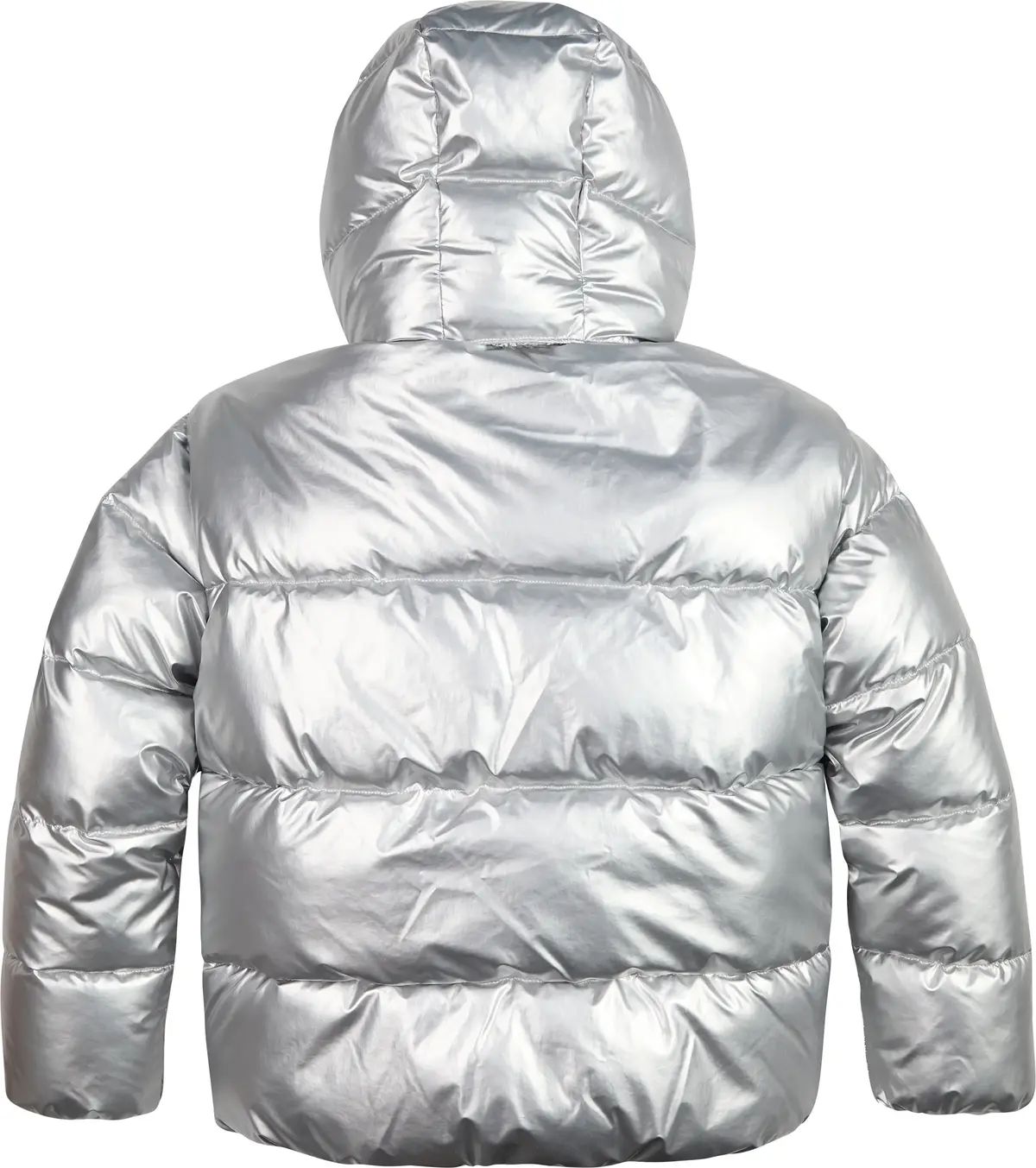 Calvin Klein 2 IN 1 METALLIC PUFF Kadın Gri Şişme Mont