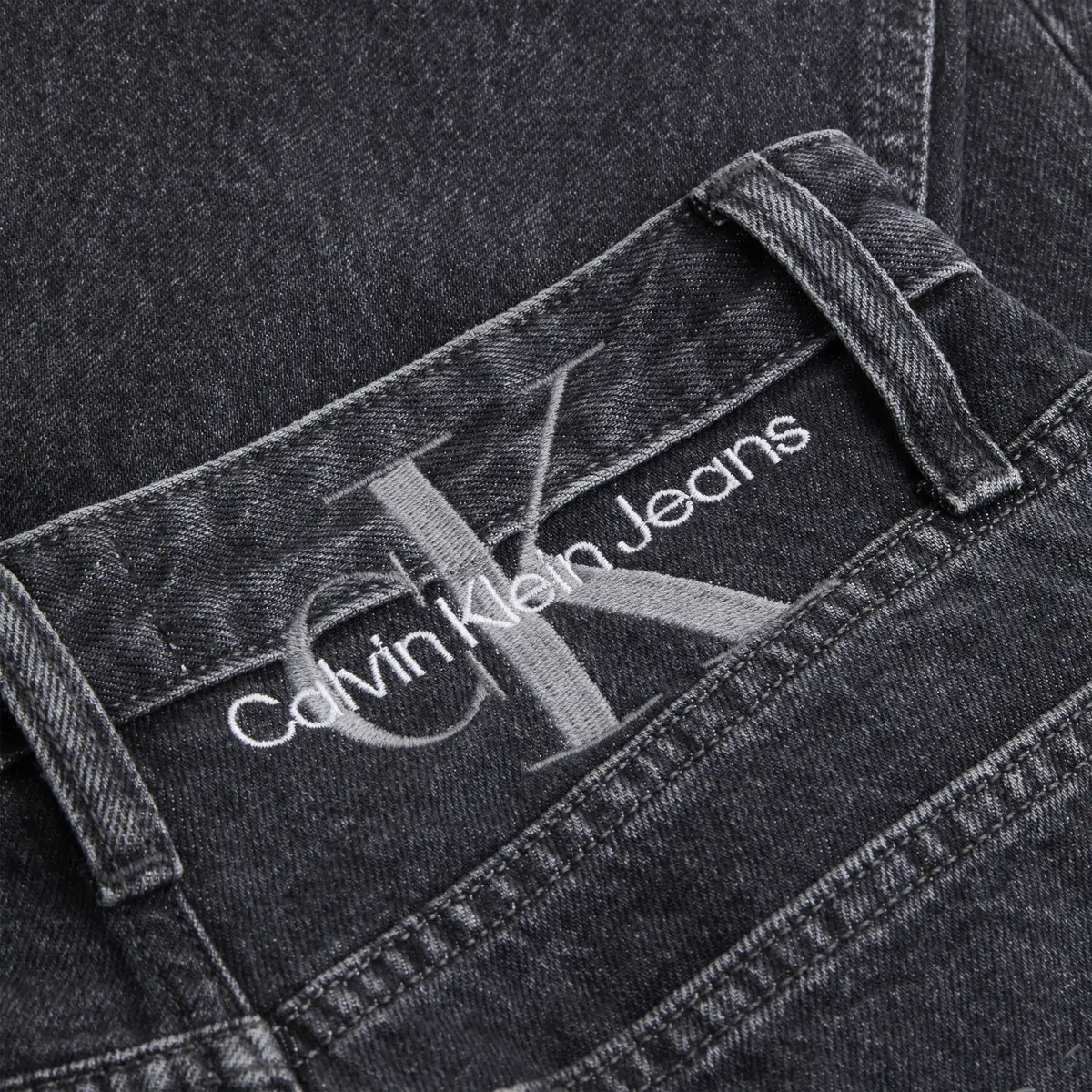 Calvin Klein MOM JEAN Kadın Gri Kot Pantolon