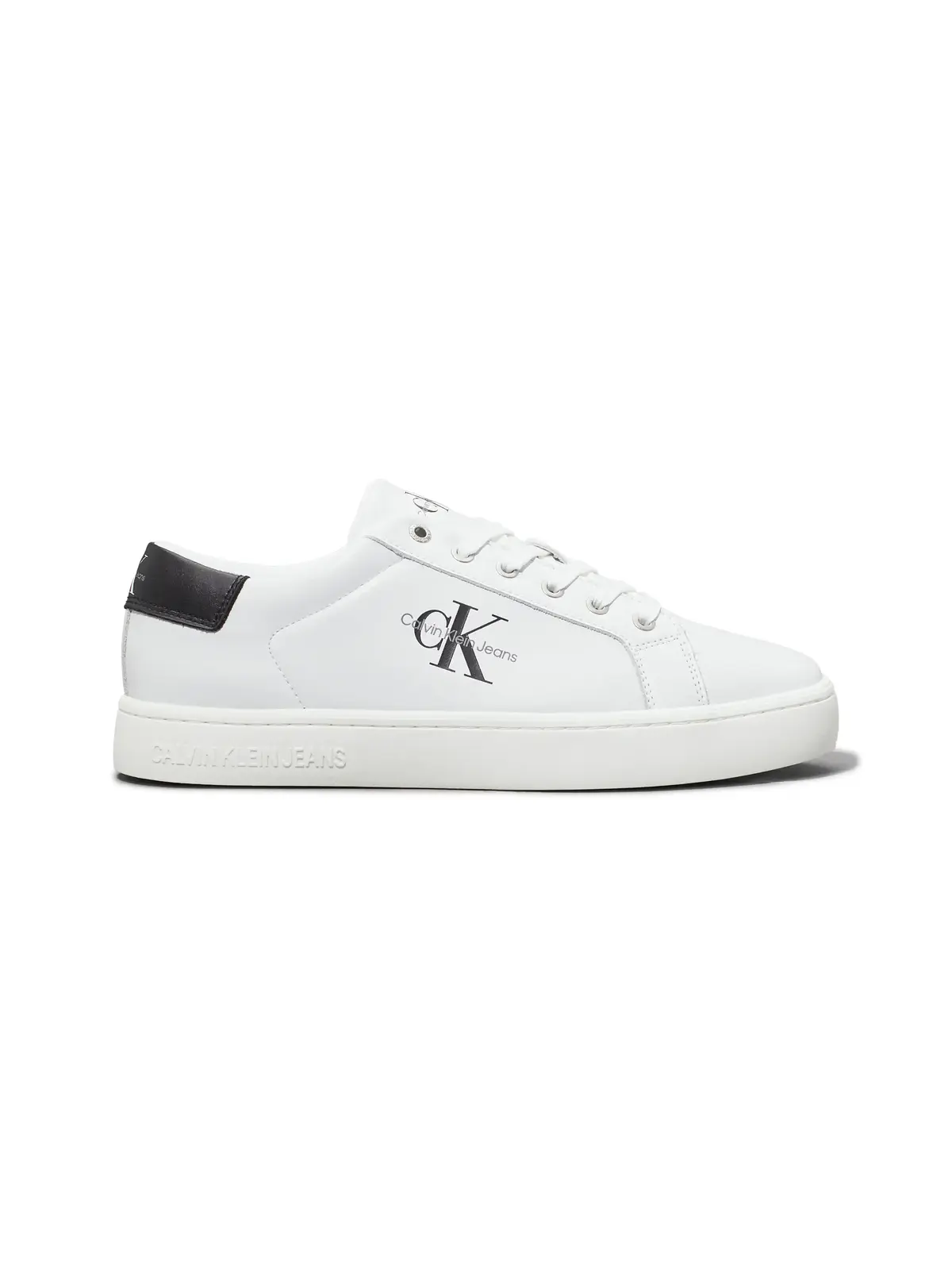 Calvin Klein CLASSIC CUP LOW LACEUP Beyaz Erkek Günlük Spor Ayakkabı