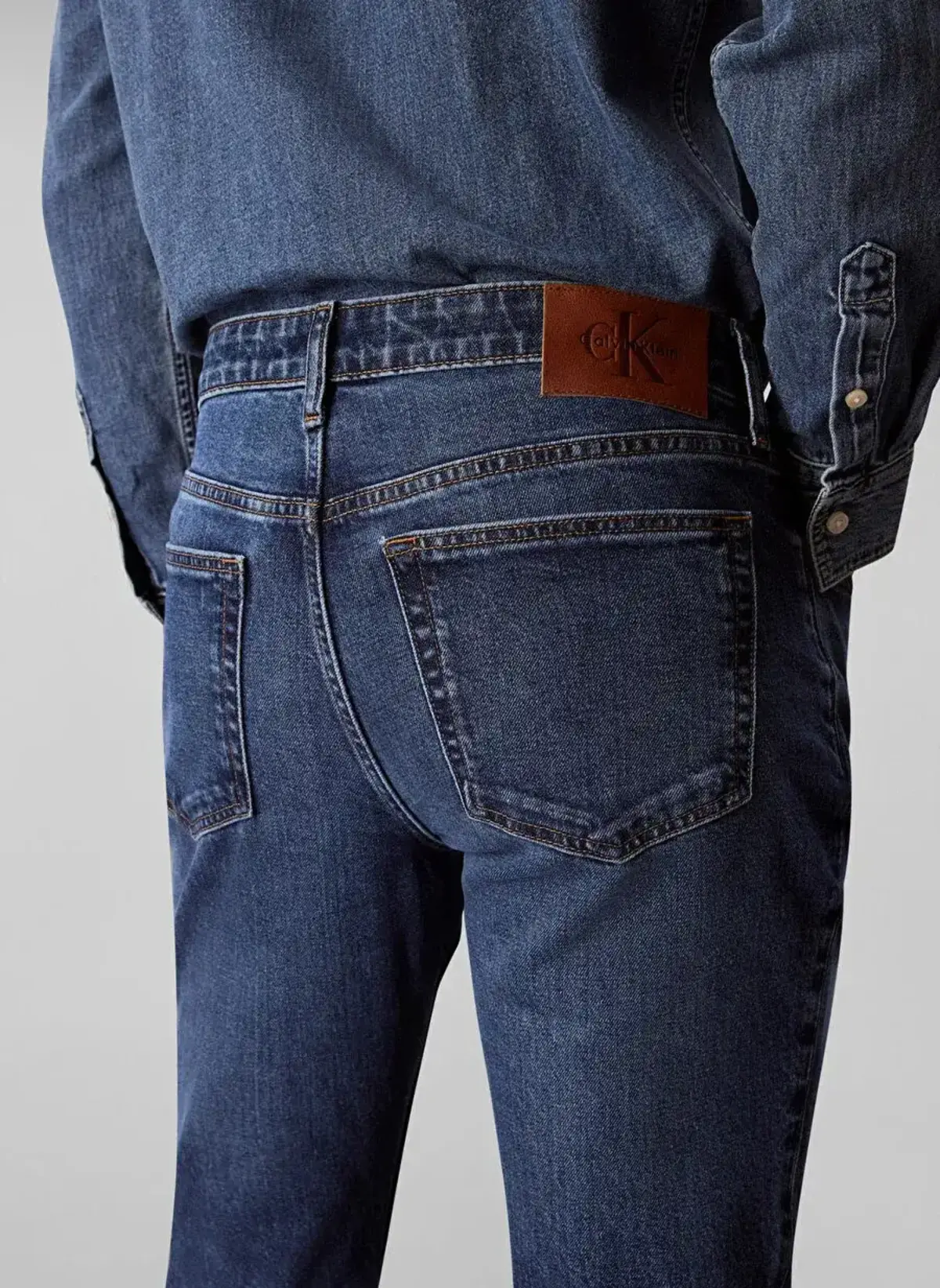 Calvin Klein SLIM HAMPTON JEAN Mavi Erkek Jeans