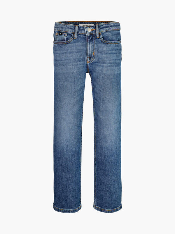 Calvin Klein HR STRAIGHT AUTH DAR Kadın Mavi Kot Pantolon