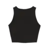 Puma WARDROBE ESS Ribbed Crop Top Siyah Kadın Crop