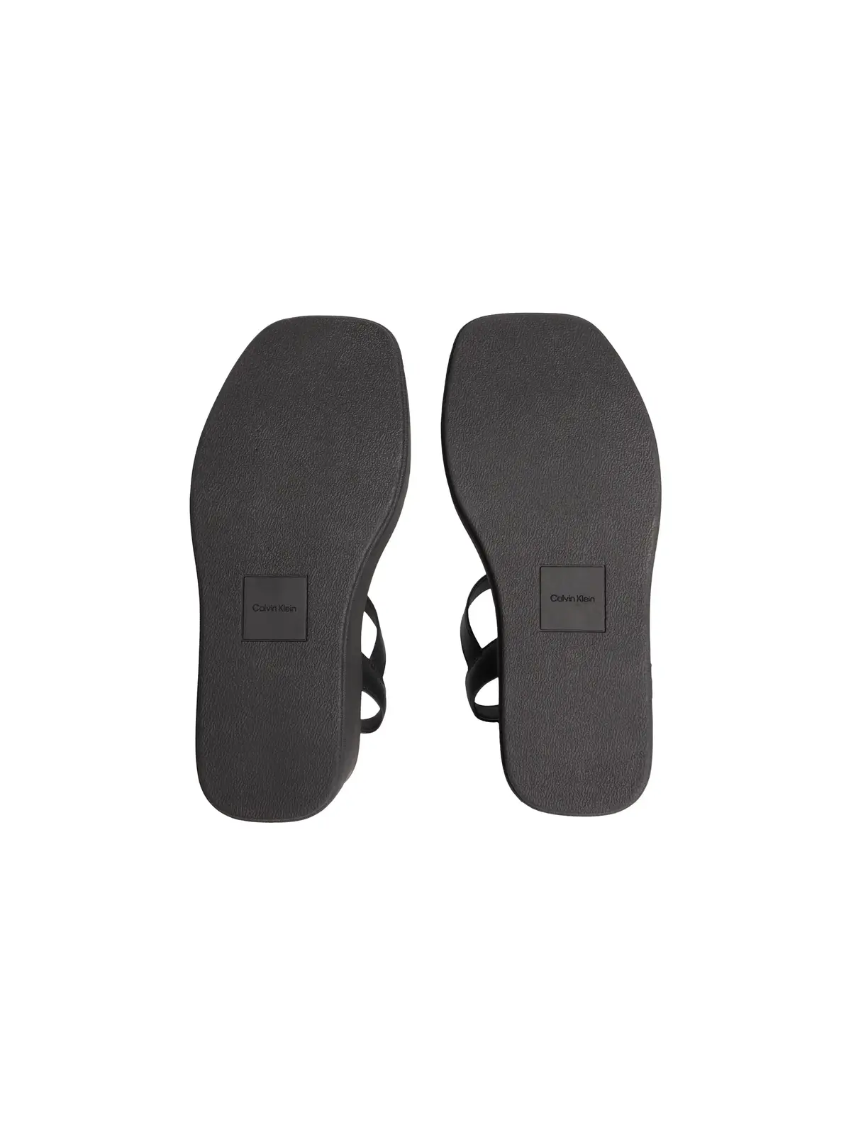 Calvin Klein WEDGE 70 SNDL WEBBIN Siyah Kadın Deri Sandalet