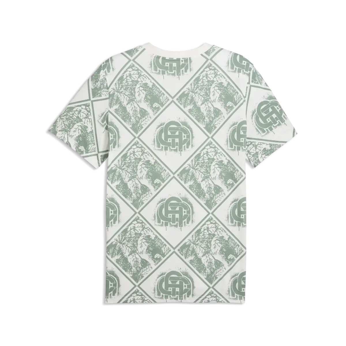 PUMA ACM FtblCulture Tee AOP Yeşil Erkek T-Shirt