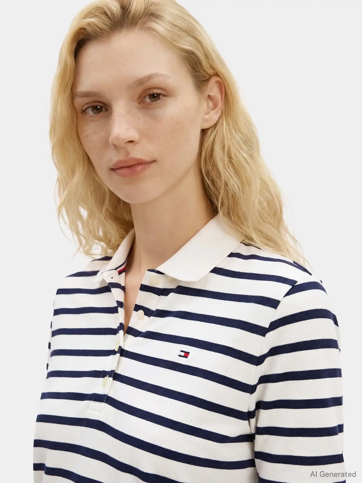 Tommy Hilfiger 1985 REG PIQUE POLO, 0BF Siyah Kadın T-Shirt & Polo