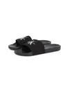 Calvin Klein SLIDE MONOGRAM CV Siyah Terlik