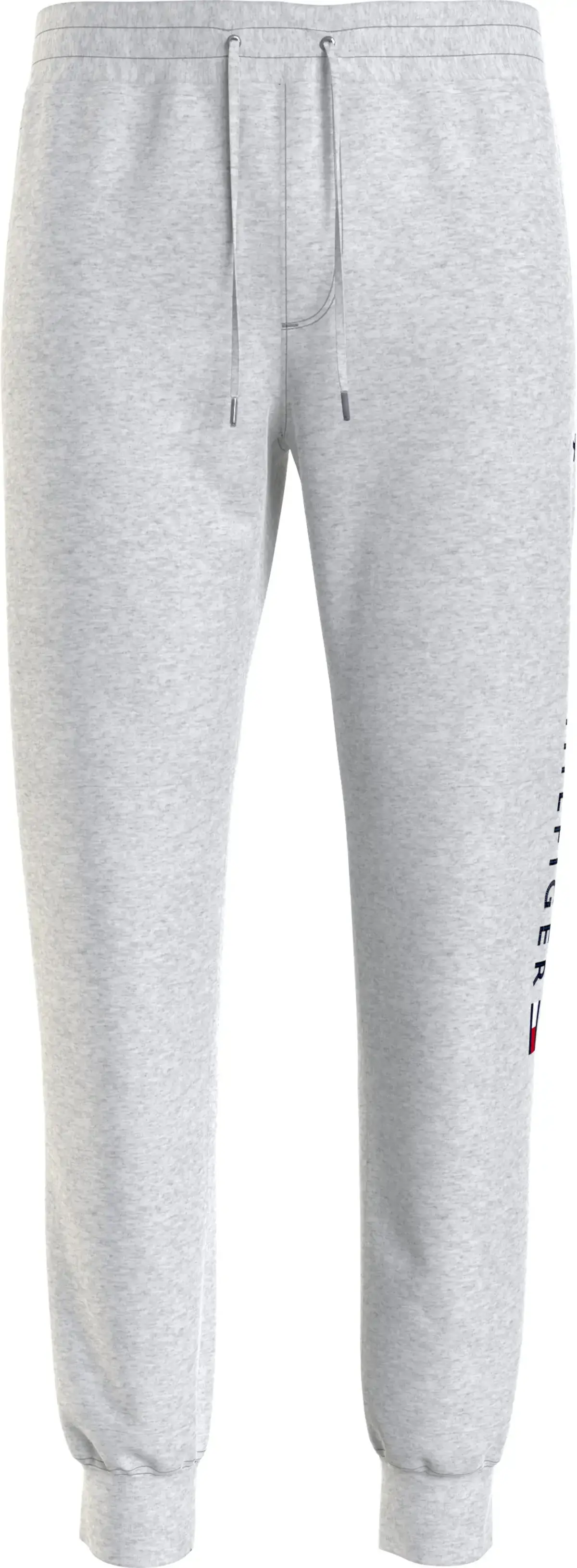 Tommy Hilfiger STACKED LOGO PANT Erkek Gri Eşofman Altı