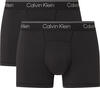 Calvin Klein TRUNK 2PK Erkek Siyah Boxer Set
