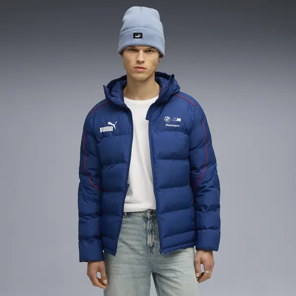 Puma BMW MMS MT7+ Eco Puffer Jkt Mavi Erkek Mont
