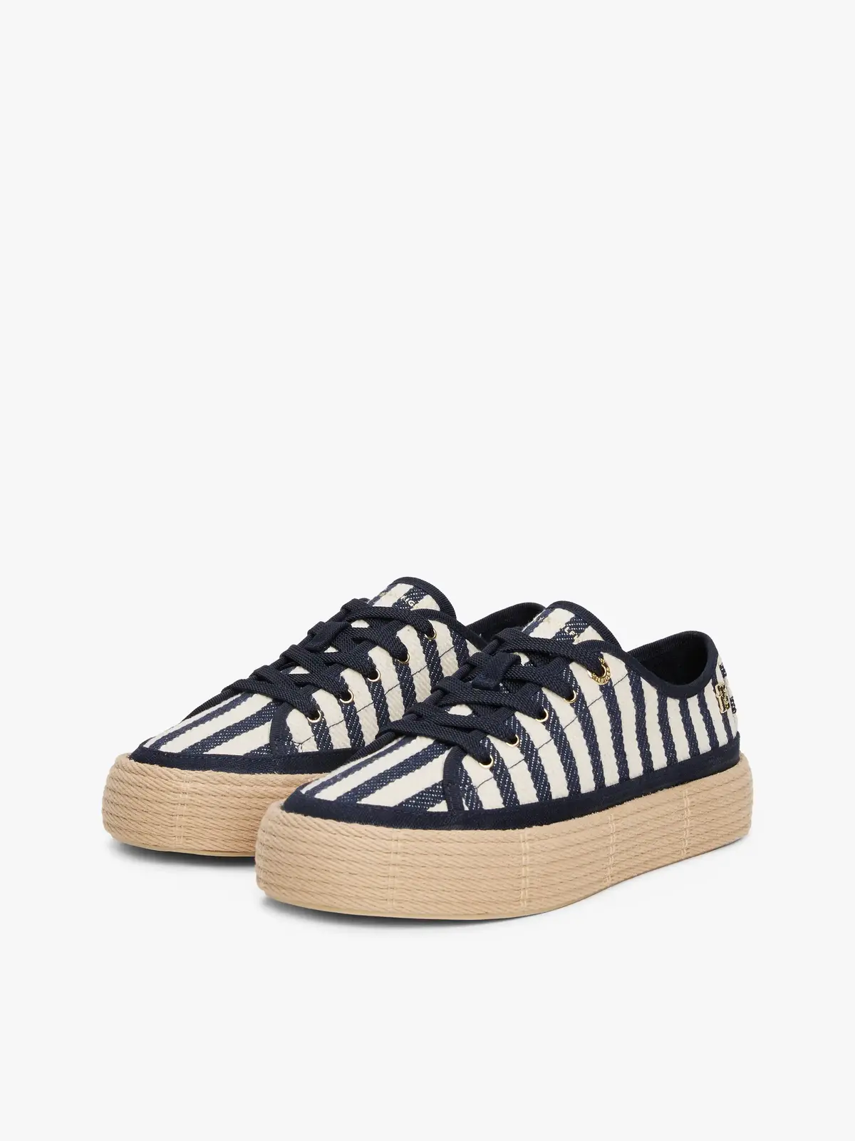Tommy Hilfiger VULC ROPE SNEAKER IT, 0GZ Lacivert Kadın Spor Ayakkabı & Sneaker